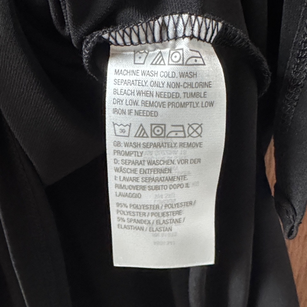Susan Graver Classic Black Short Sleeve Top - Picture 3 of 6